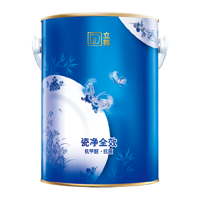 竹炭瓷净抗甲醛净味全效内墙乳胶漆